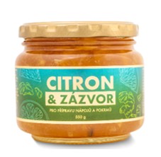 Yuzu Citron a zázvor 550 g