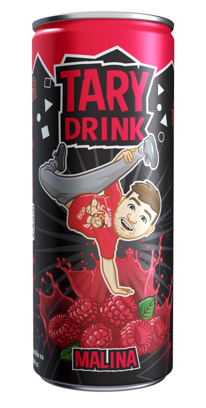Tary Drink s příchutí maliny 250 ml