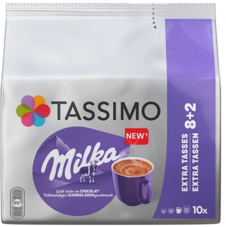 Tassimo kapsle Milka 8 + 2 porcí