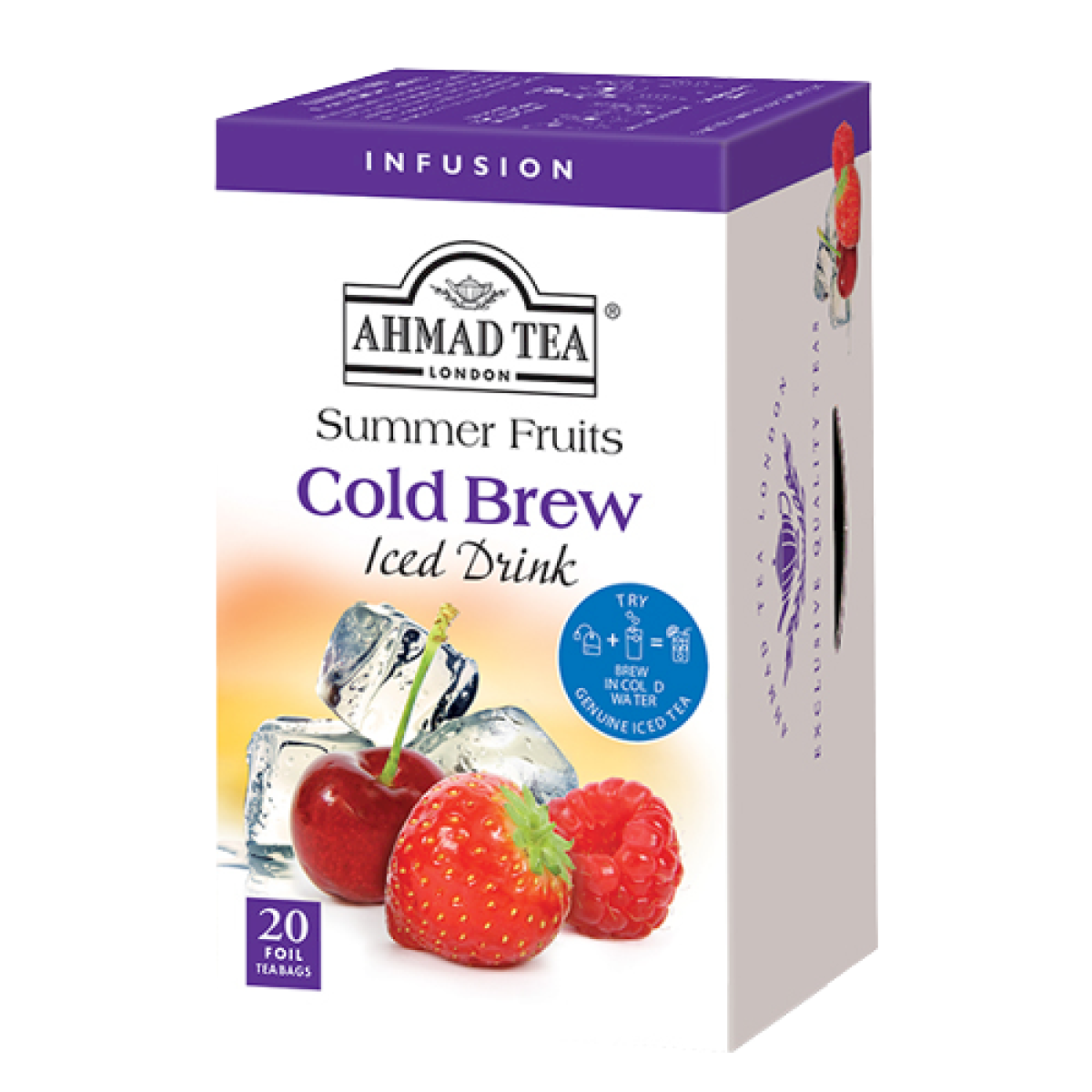 Ahmad Tea Cold Brew Iced Tea Ovocný ledový čaj 20 x 2 g