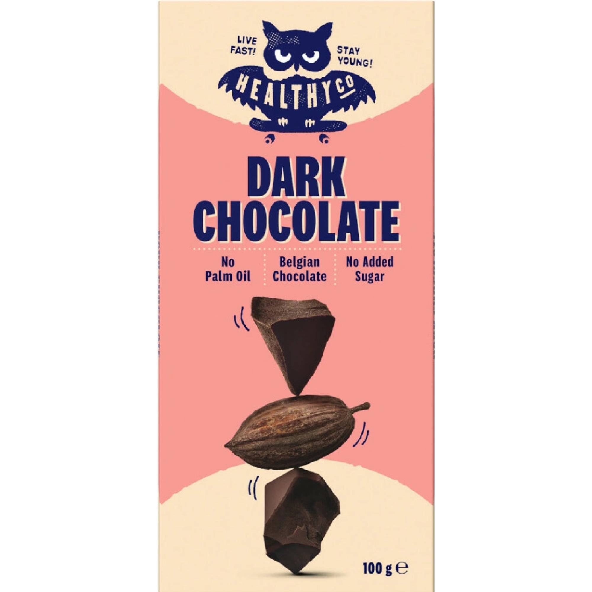 HealthyCo hořká čokoláda 100 g