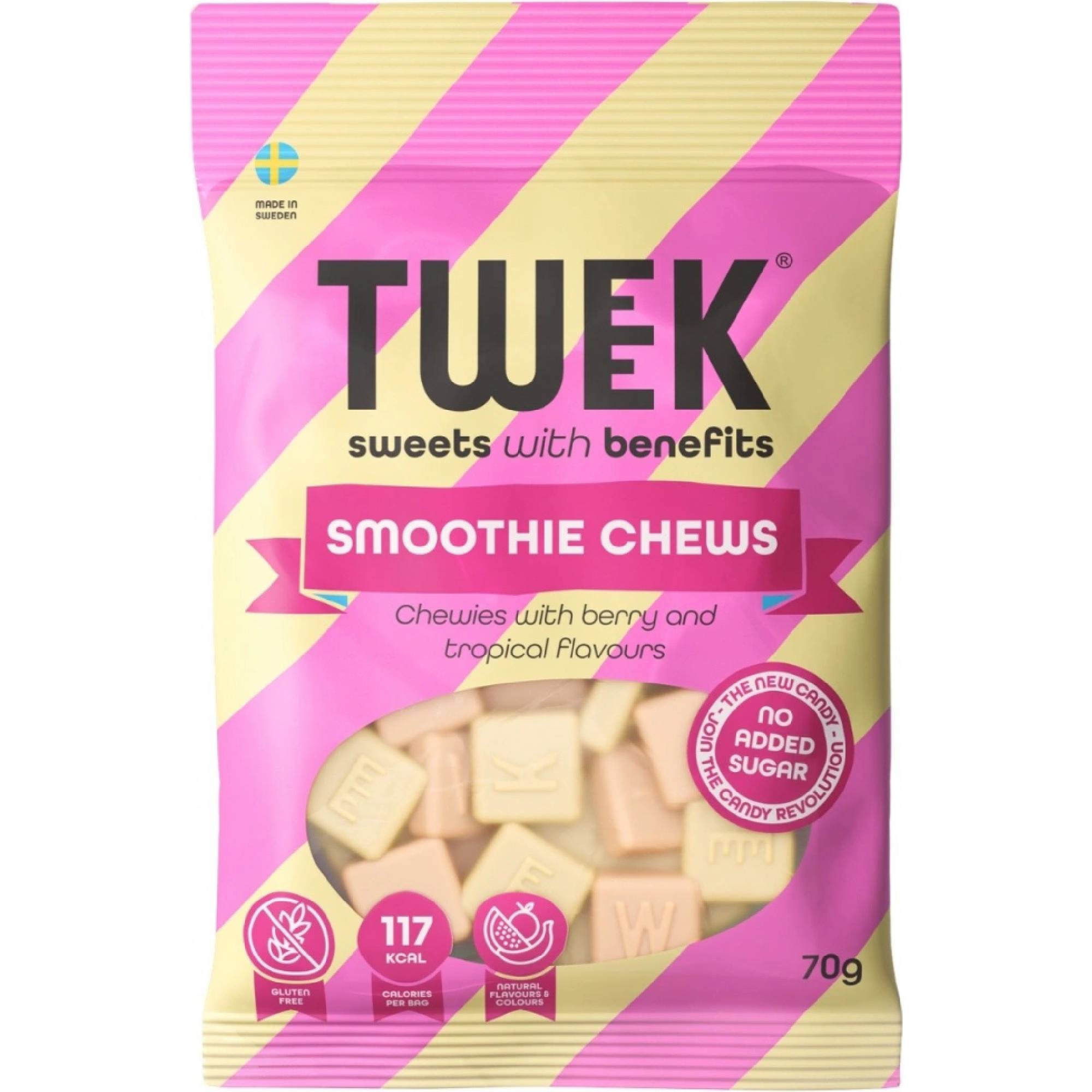 Twek AB želatinové bonbóny smoothie chews 70 g