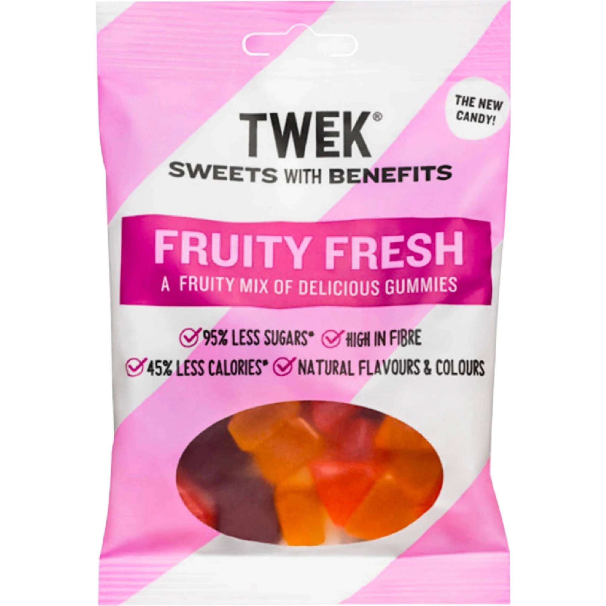 TWEEK Fruity Fresh želé bonbóny 80 g