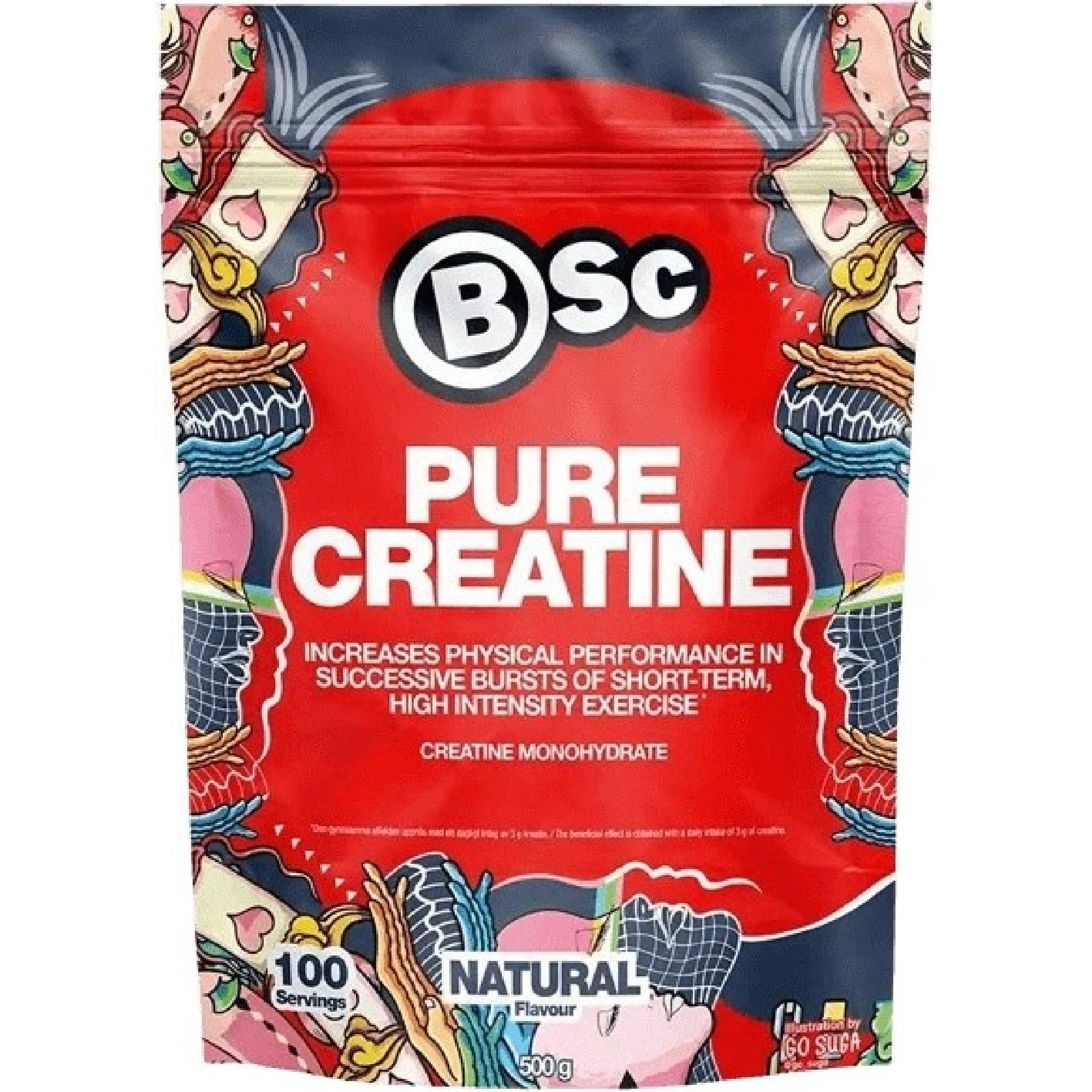 BSC Nutrition Pure Creatine Monohydrate 500 g