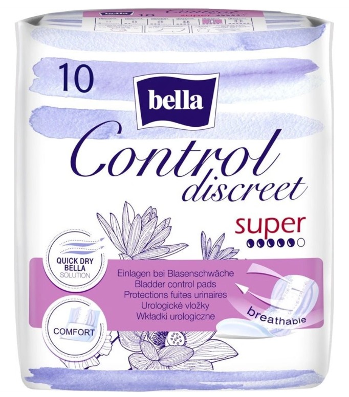 Bella Control Discreet super 10 ks