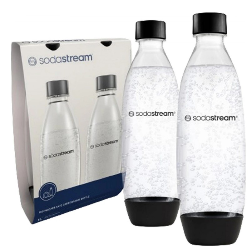 Sodastream Fuse TwinPack Black 1l