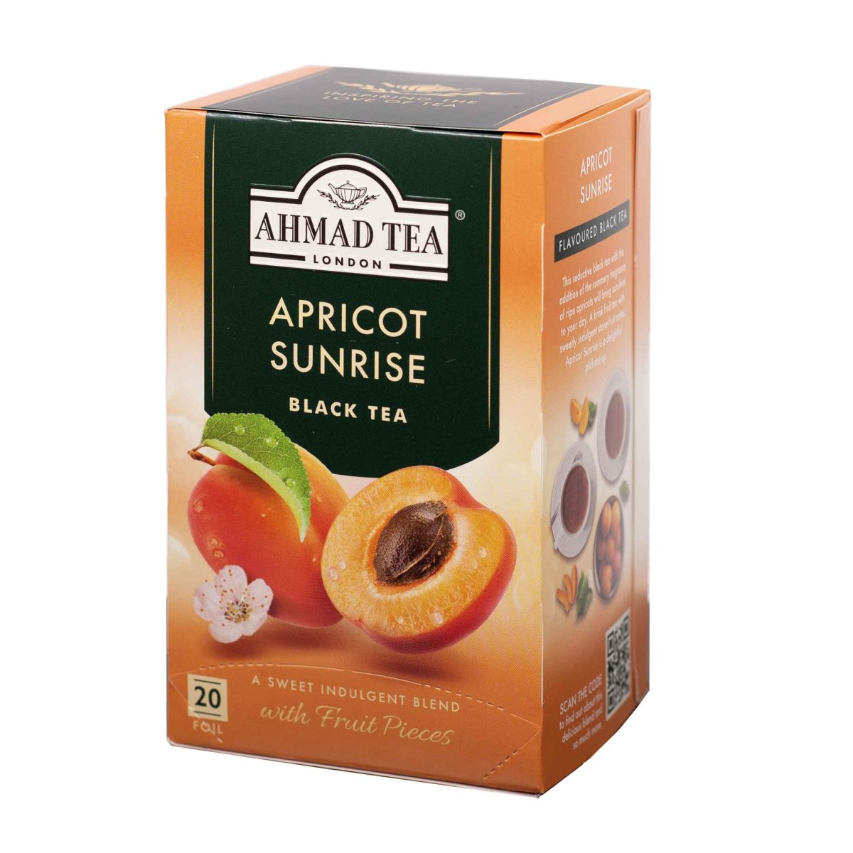 Ahmad Tea Apricot Sunrise černý porcovaný čaj 20 x 2 g