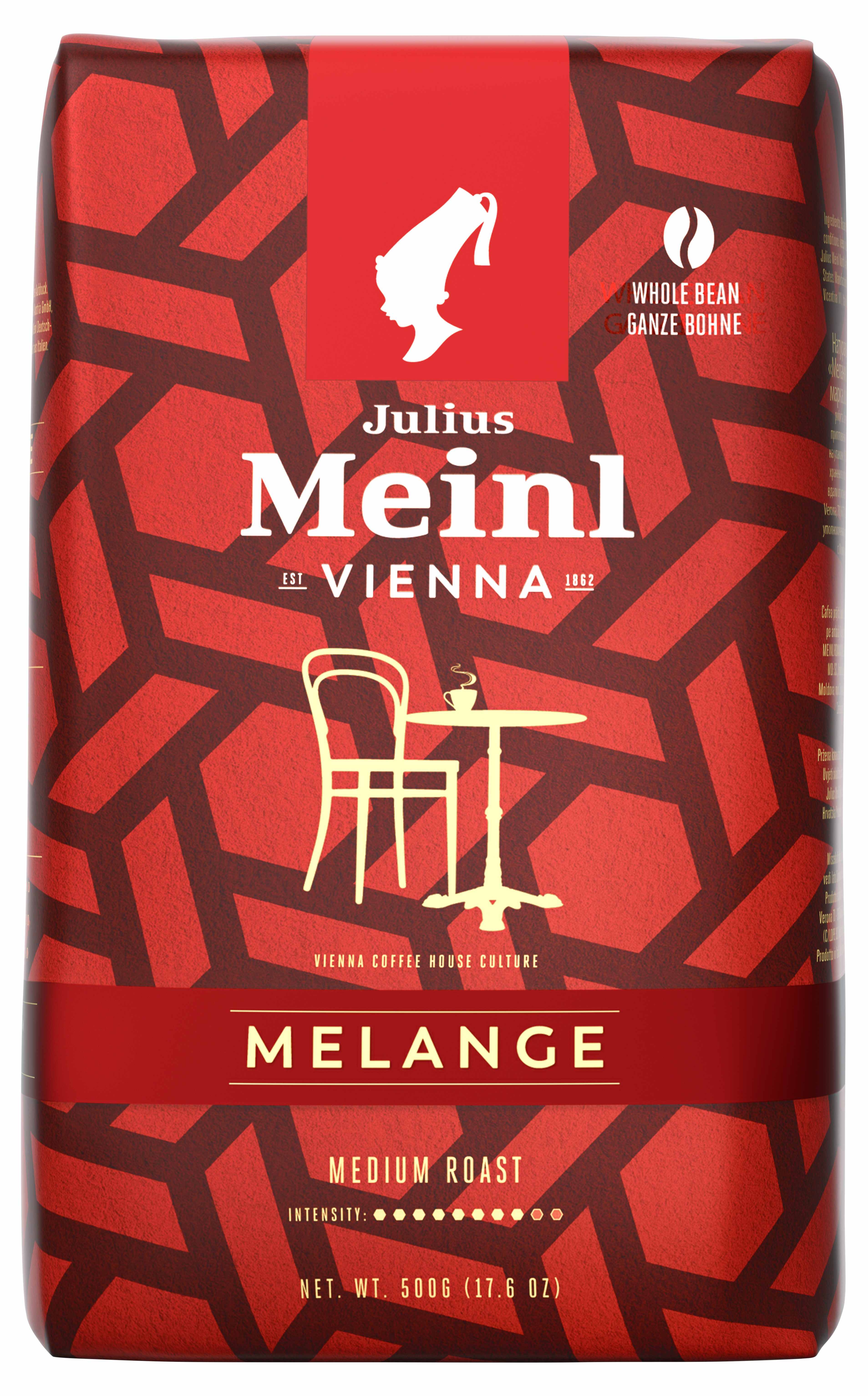 Julius Meinl Melange zrnková káva 0,5 kg
