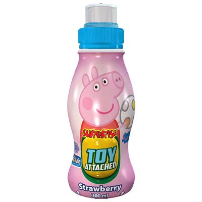 Disney Dětský nápoj s překvapením - jahoda 300 ml - PEPPA PIG