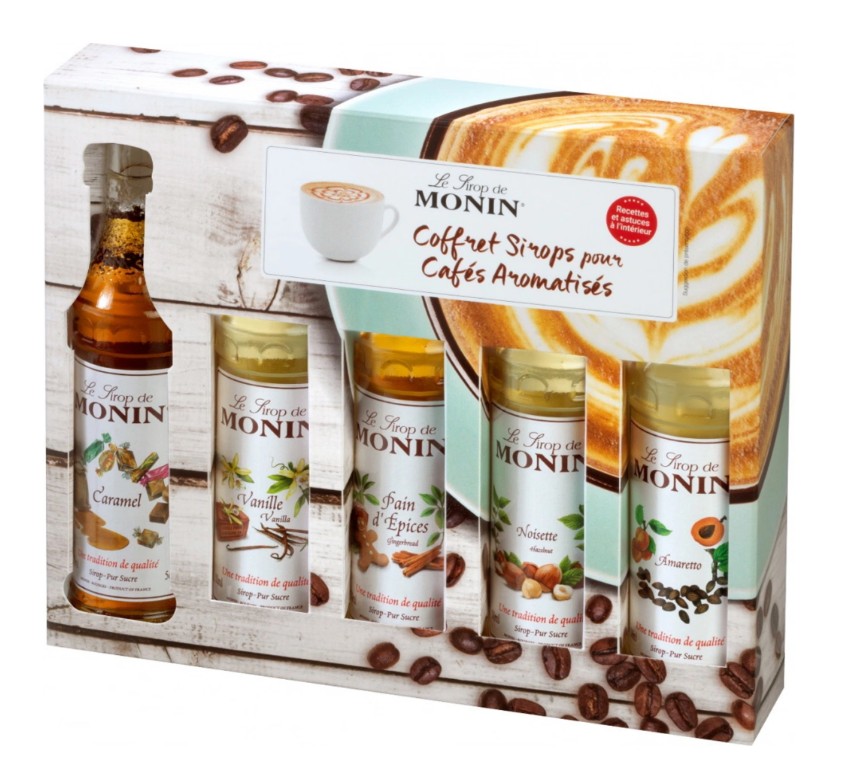 Monin Coffee box 5 x 50 ml