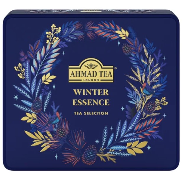 Ahmad Tea WINTER ESSENCE 32 ALU sáčků v luxusní plechové dóze